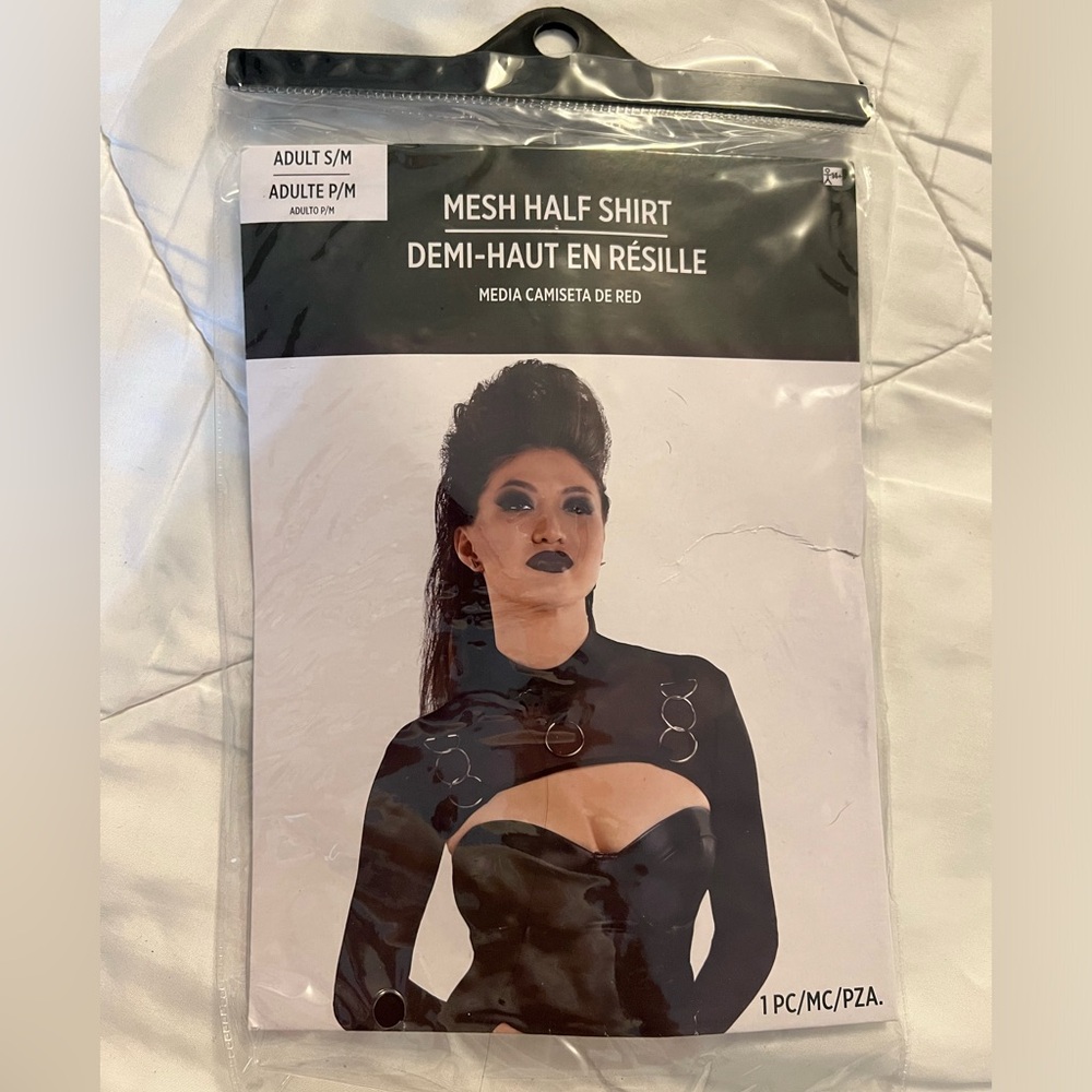 Mesh Half Shirt